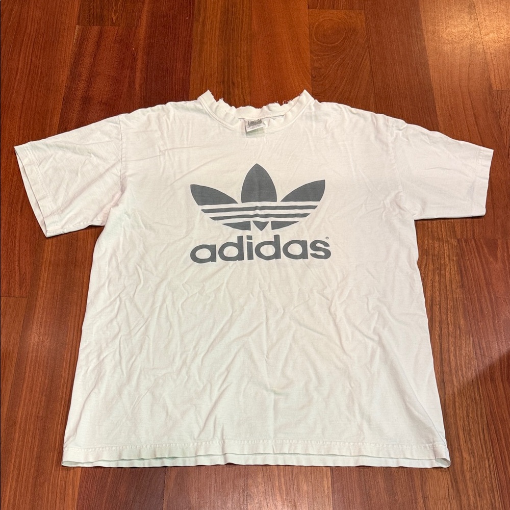 Vintage 90’s Adidas Front & Back print T-shirt